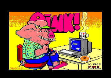 Oink! (UK) (1987) screen shot title